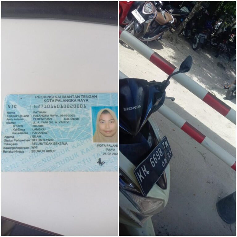 Tiket hilang sudah bayar denda