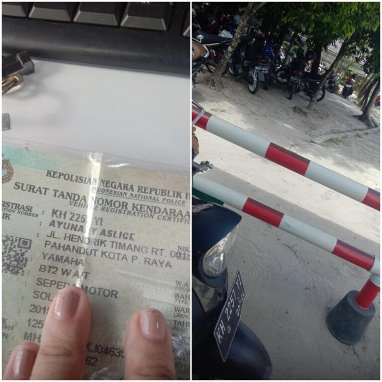 Tiket hilang sudah bayar denda