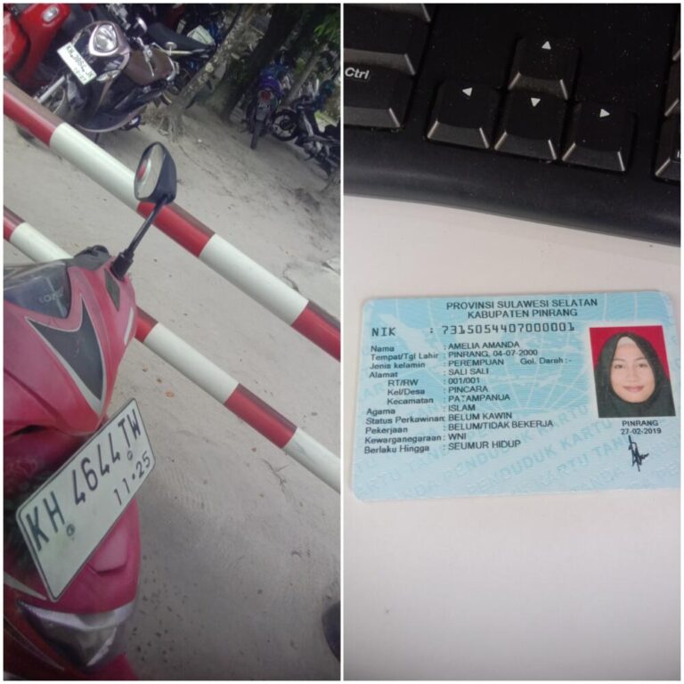 Tiket hilang sudah bayar denda