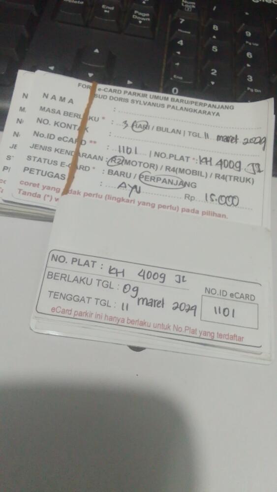 PERPANJANG KARTU ID:1101