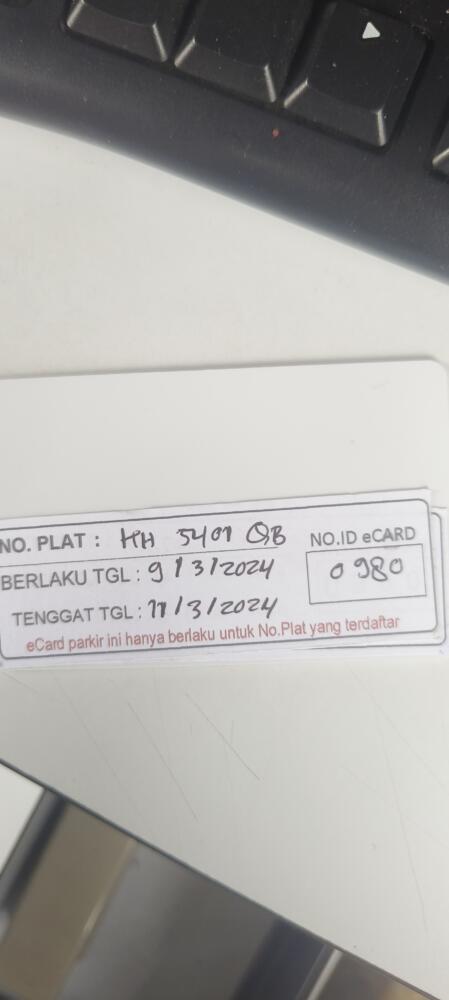 Kartu kembali