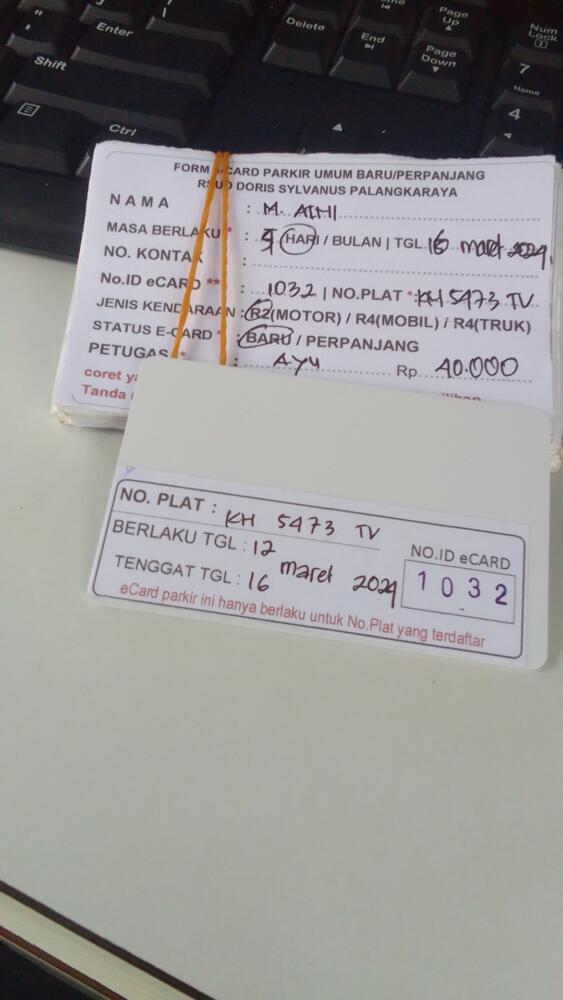 kARTU MEMBER BARU ID:1032