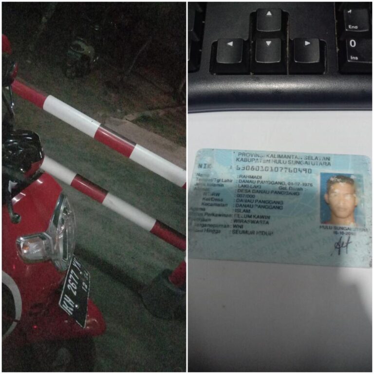 Tiket hilang sudah bayar denda