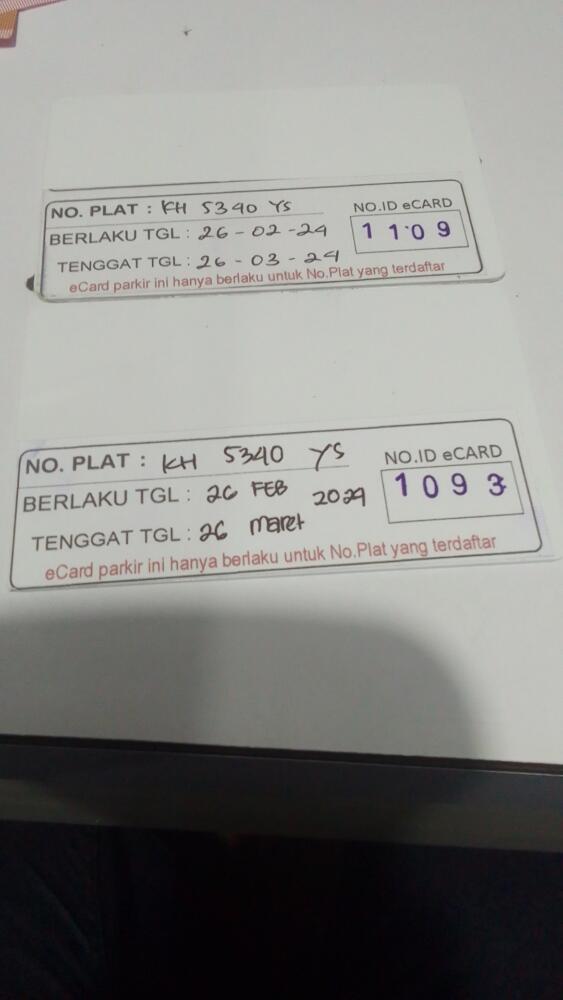 GANTI KARTU ID:1109
