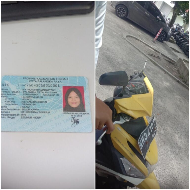 Tiket hilang sudah bayar denda