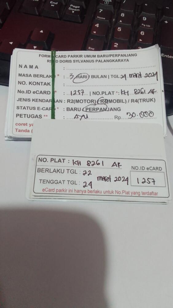 PERPANJANG KARTU ID:1257