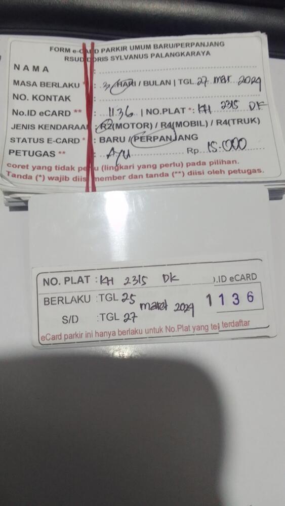 PERPANJANG KARTU ID:1136