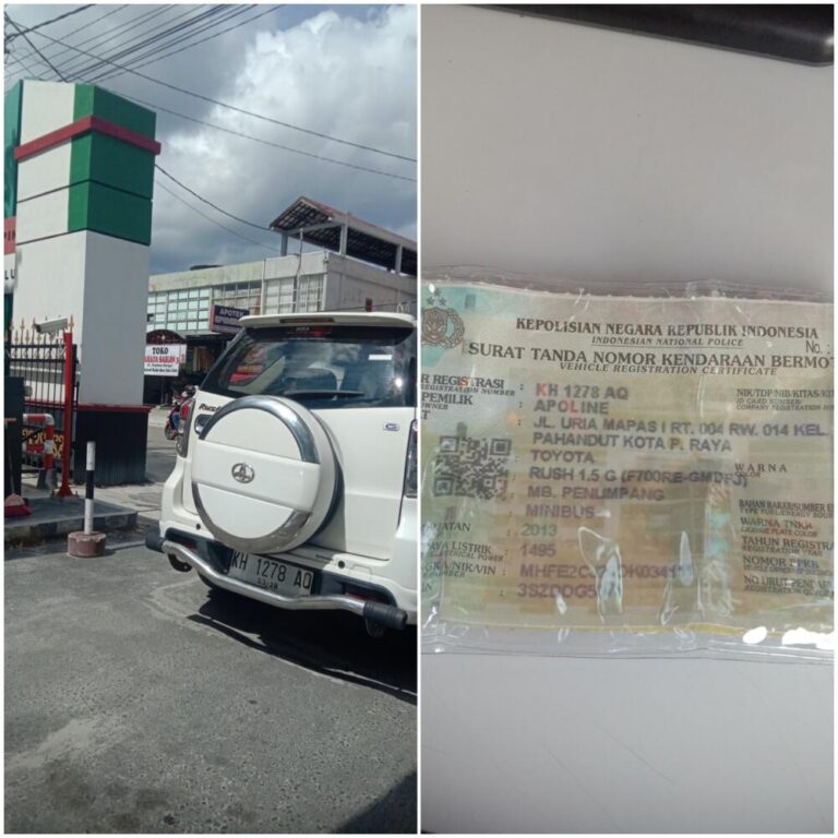 Tiket hilang sudah bayar denda