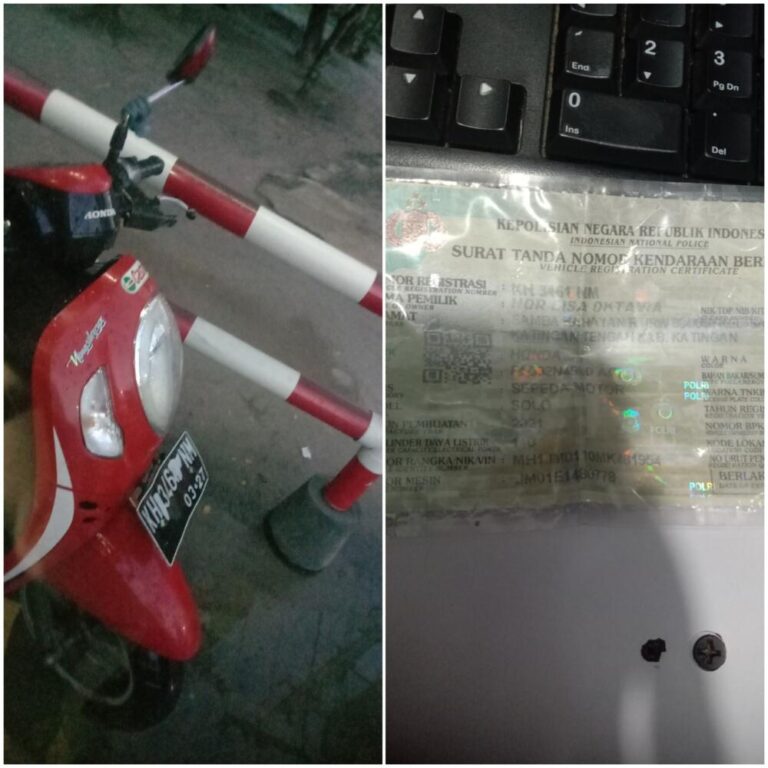Tiket hilang sudah bayar denda