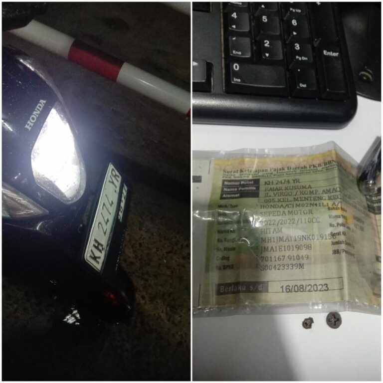 Tiket hilang sudah bayar denda