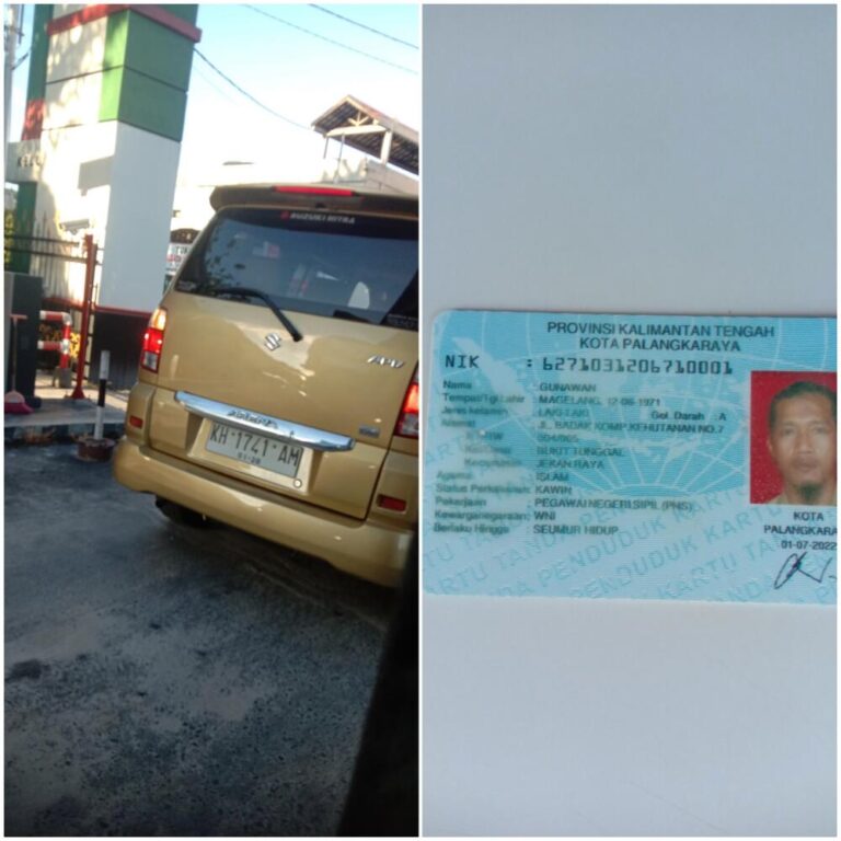 Tiket hilang sudah bayar denda