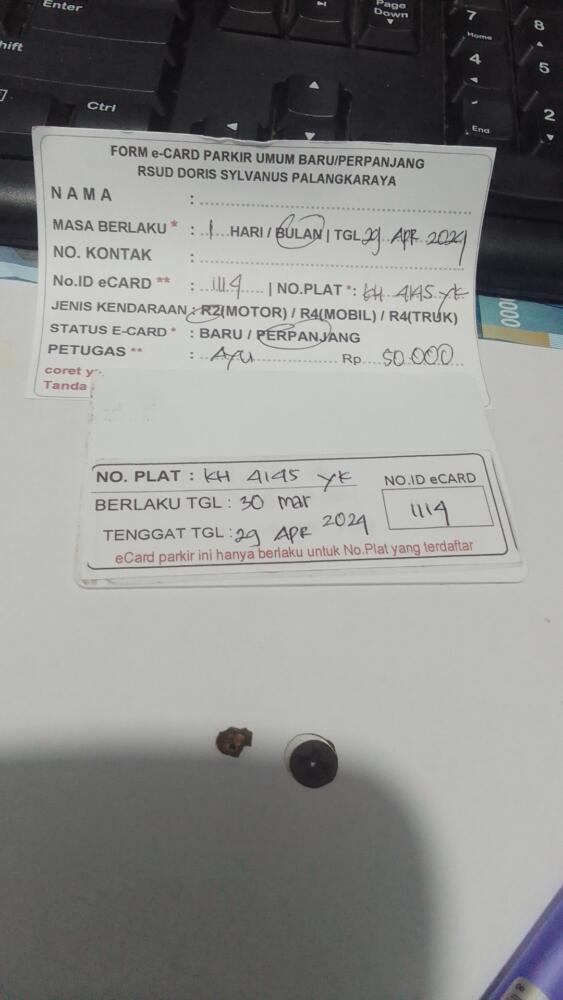 PERPANJANG KARTU ID:1114