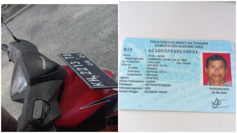 Tiket hilang sudah bayar denda