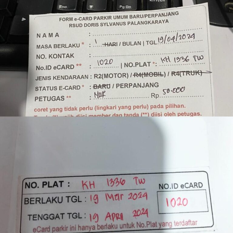 Member perpanjang ID 1020