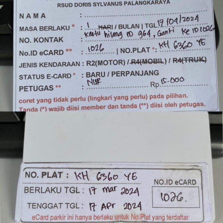 Member hilang ID 964 ganti ke ID 1026