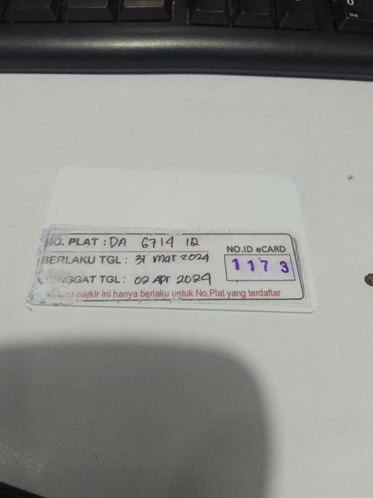 KARTU KEMBALI ID:1173