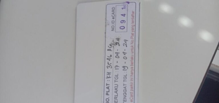 Kartu member kembali id 941