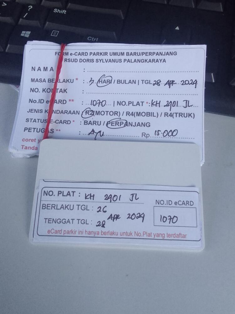 PERPANJANG KARTU ID:1070