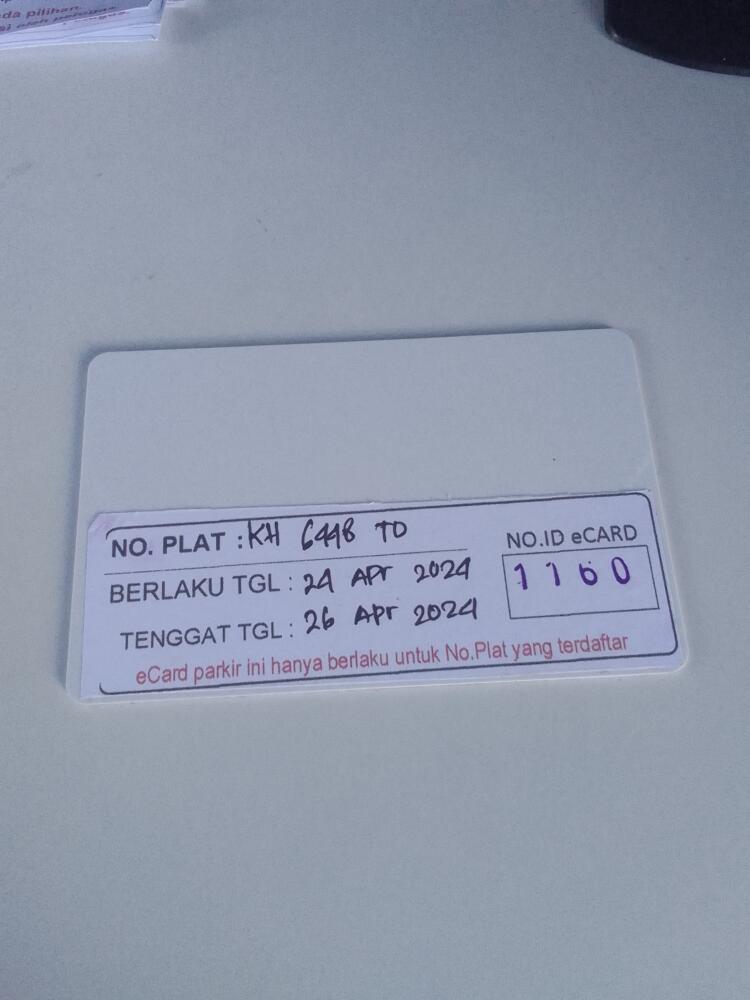 KARTU KEMBALI ID:1160