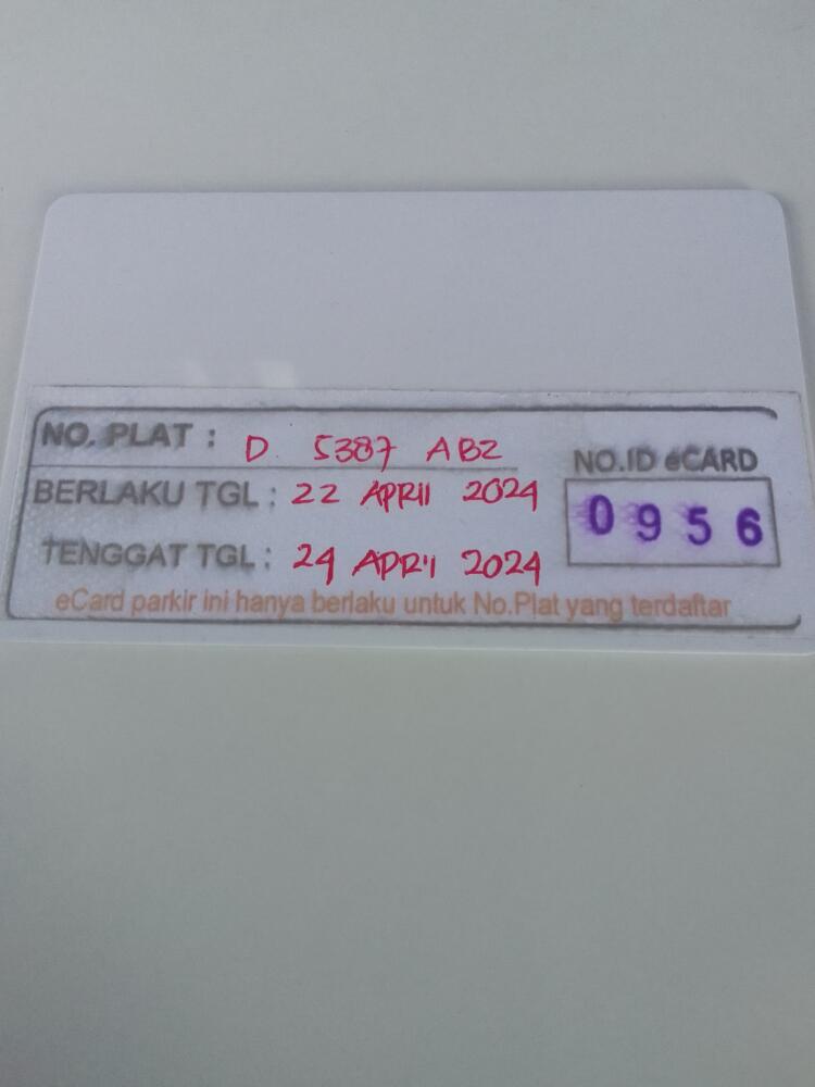 KARTU KEMBALI ID:956