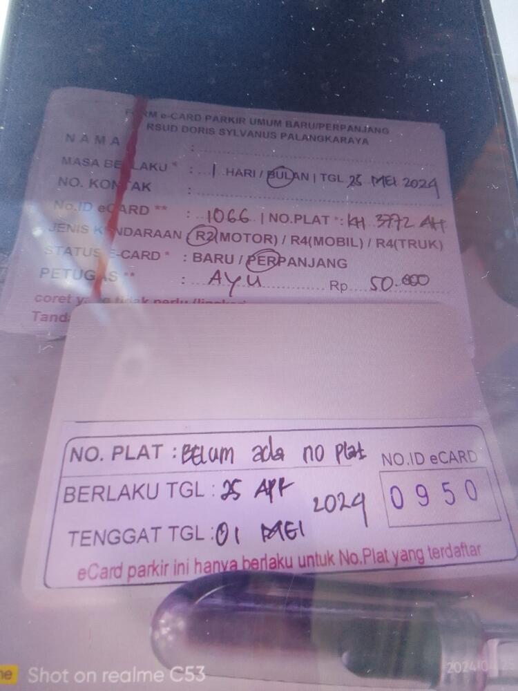 kARTU MEMBER BARU ID:950