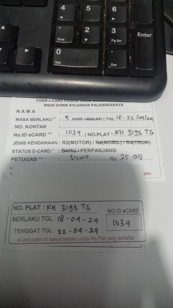 Perpanjang member id 1034