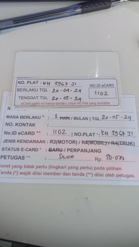 Perpanjang member id 1102