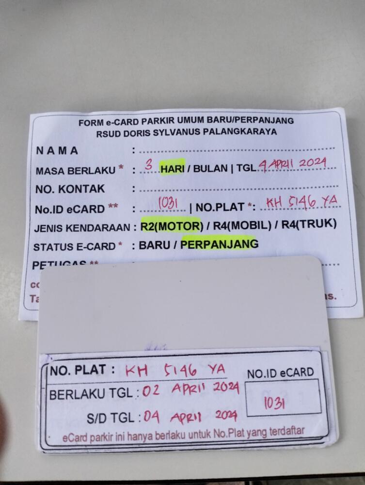 PERPANJANG MEMBER 1031