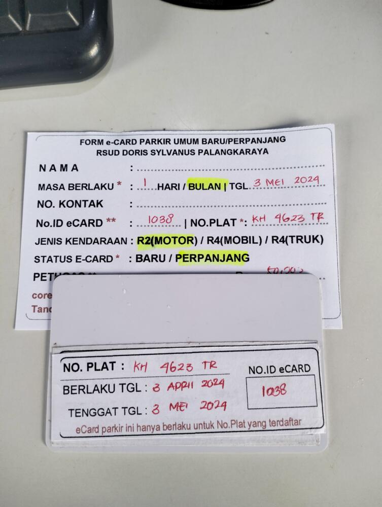 PERPANJANG MEMBER 1038