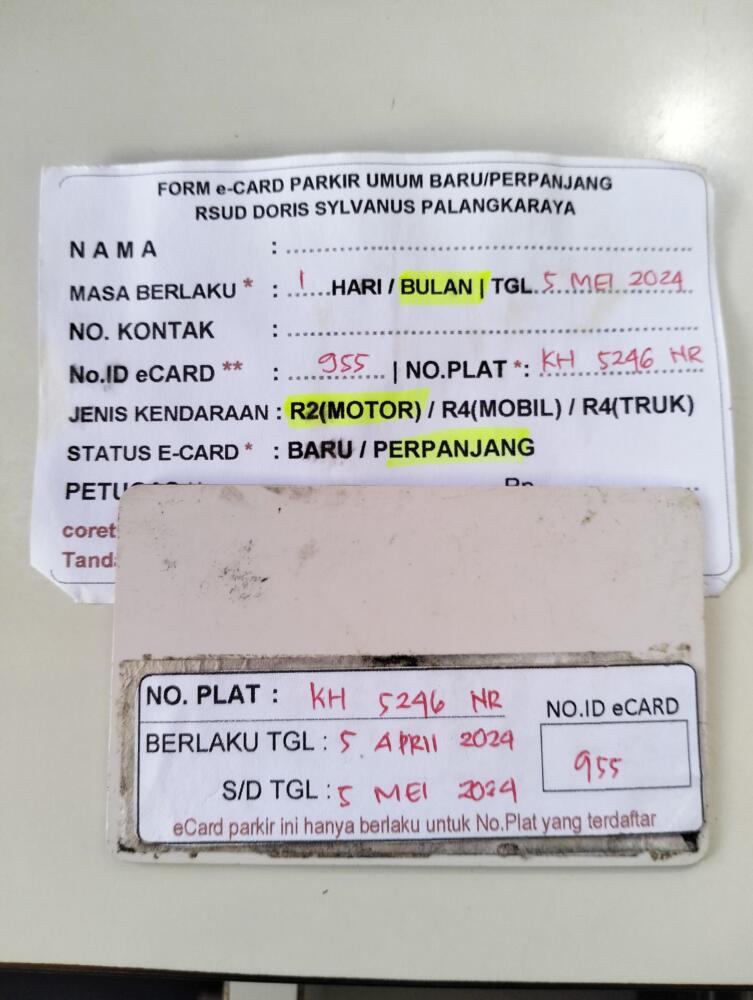 PERPANJANG MEMBER 955