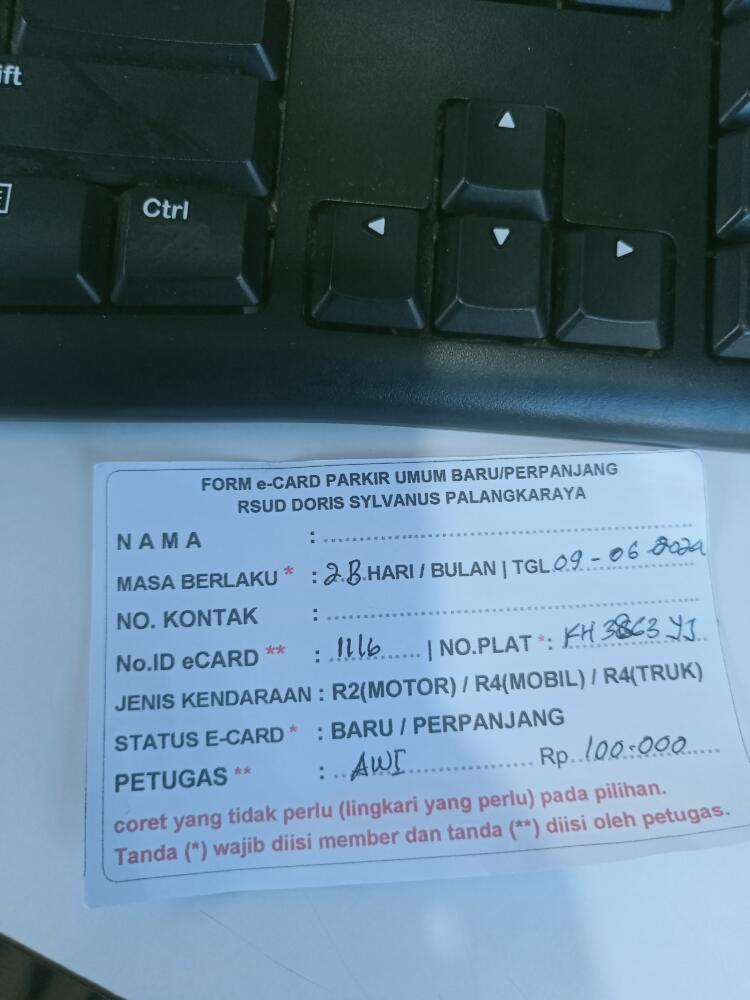 Perpanjang kartu