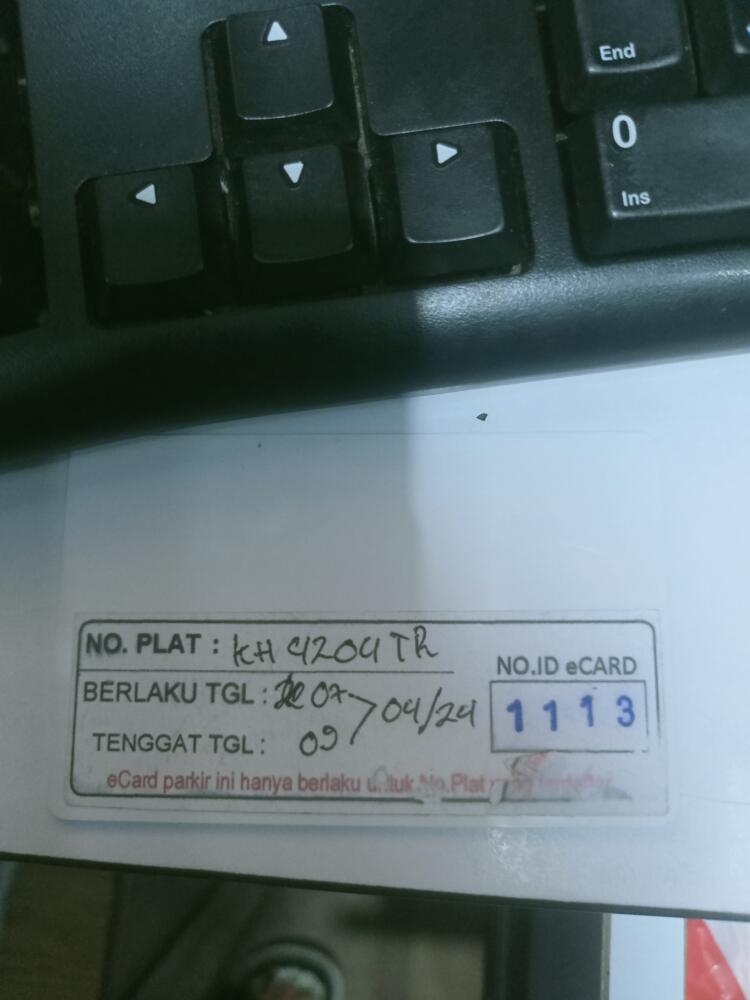 Kartu kembali