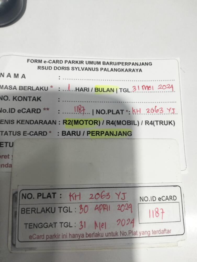 PERPANJANG MEMBER 1187