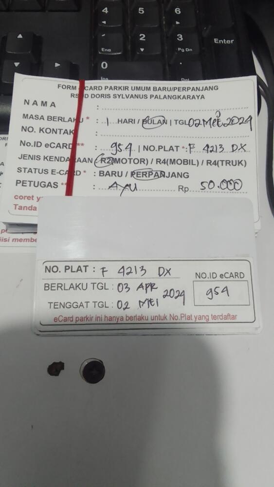 PERPANJANG KARTU ID:954