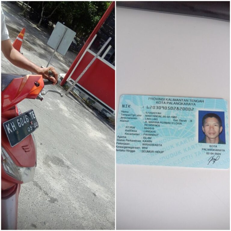 Tiket hilang sudah bayar denda