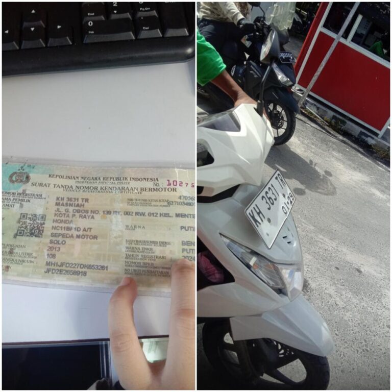 Tiket hilang sudah bayar denda