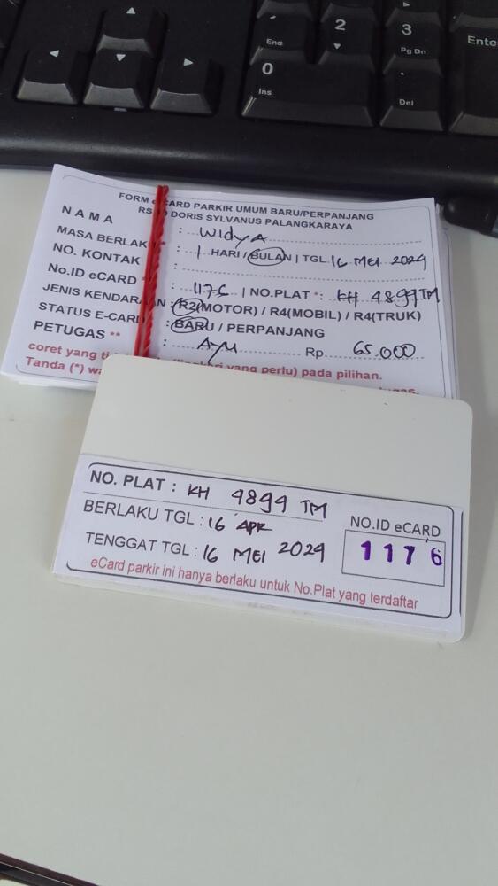 kARTU MEMBER BARU ID:1176