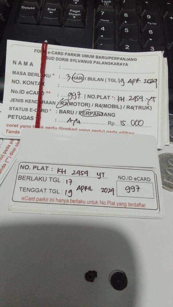 PERPANJANG KARTU ID:997