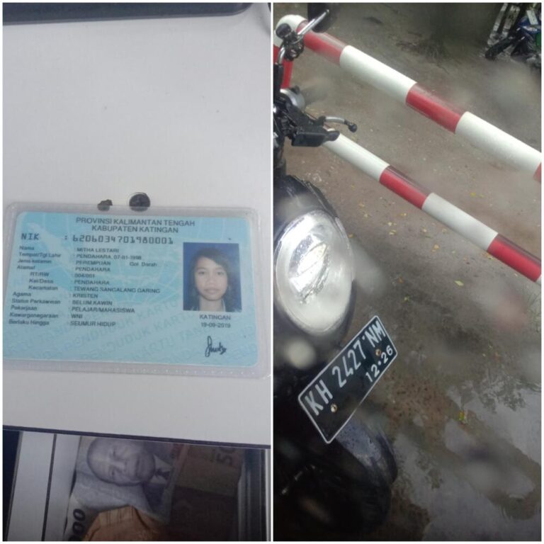 Tiket hilang sudah bayar denda