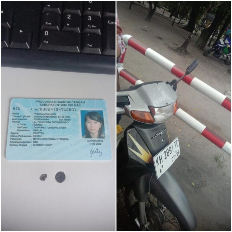 Tiket hilang sudah bayar denda