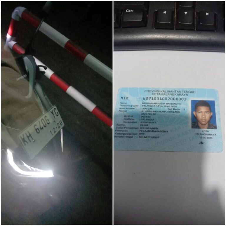 Tiket hilang sudah bayar denda