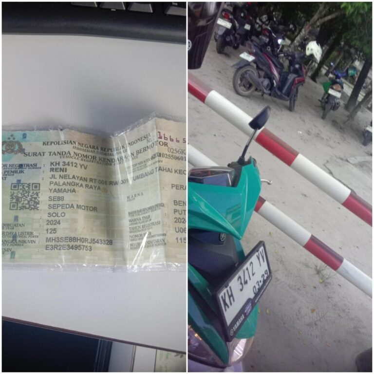 Tiket hilang sudah bayar denda