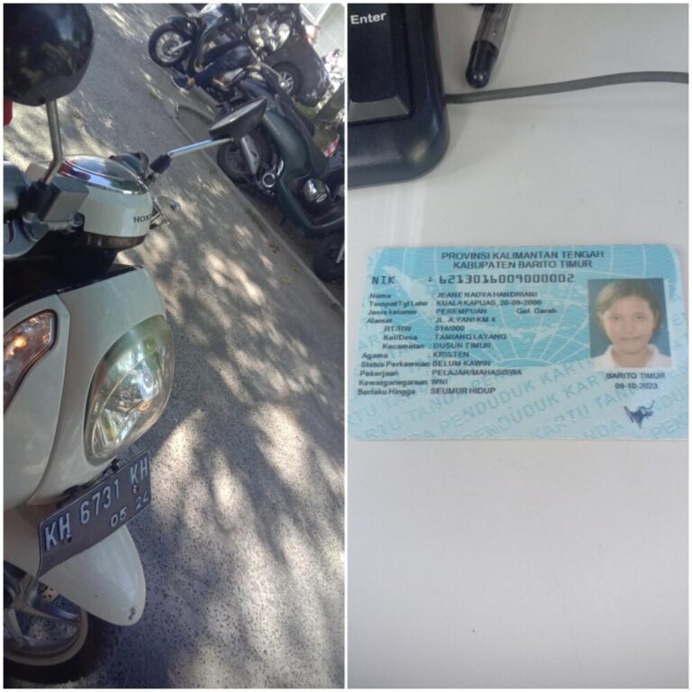 Tiket rusak sudah bayar denda