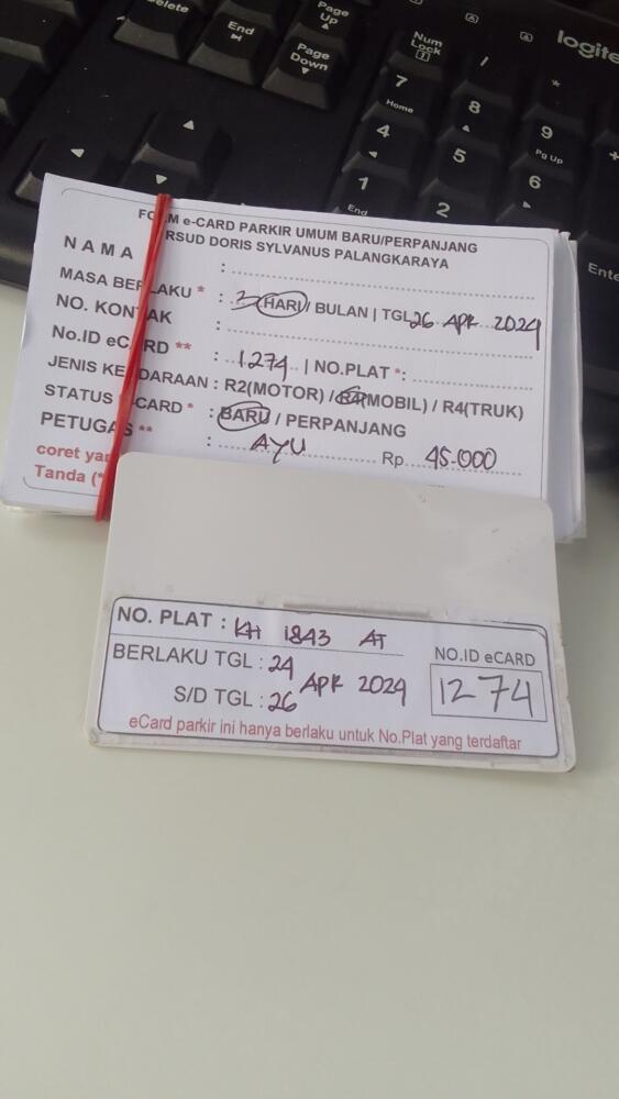 kARTU MEMBER BARU ID:1274