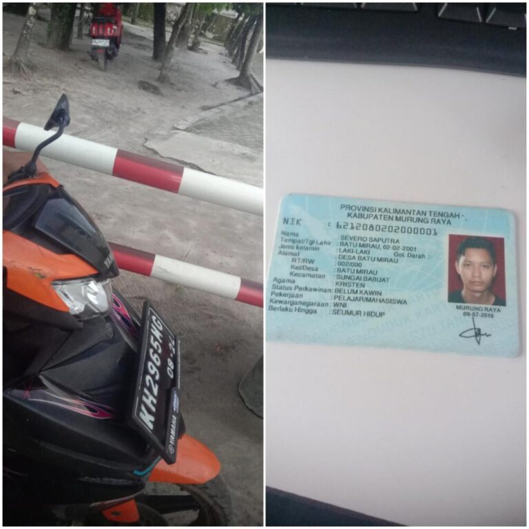 Tiket hilang sudah bayar denda