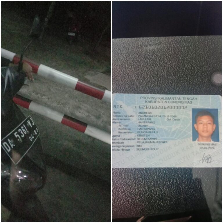 Tiket hilang sudah bayar denda