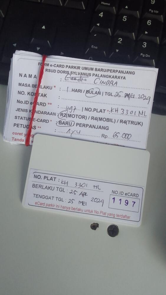 kARTU MEMBER BARU ID:1197