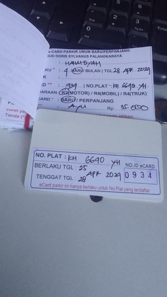 kARTU MEMBER BARU ID:934