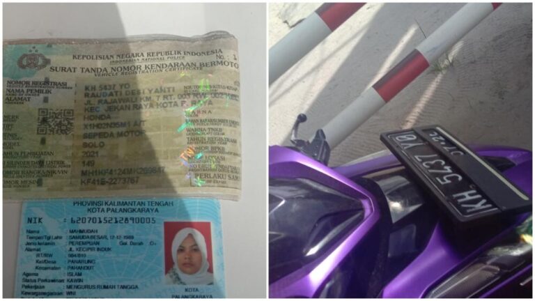 Tiket hilang sudah bayar denda