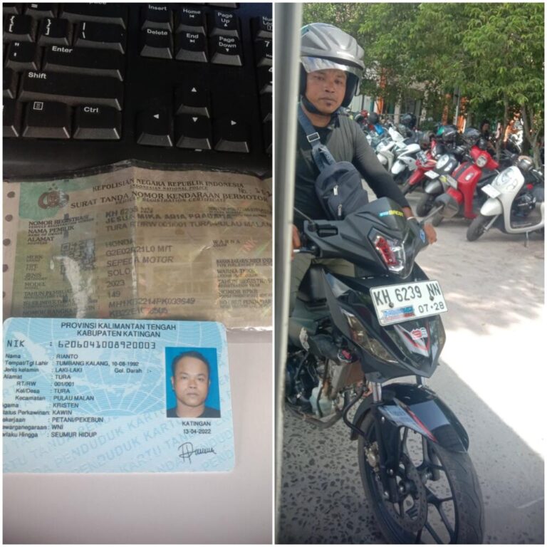 Tiket hilang sudah bayar denda